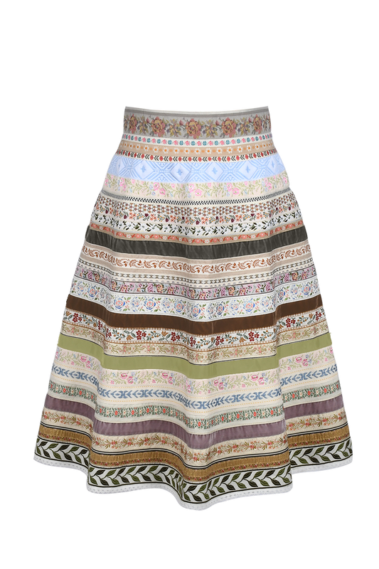 Banderrock Hermosa Festlich – Damen Rock im Trachtenstil | Beige